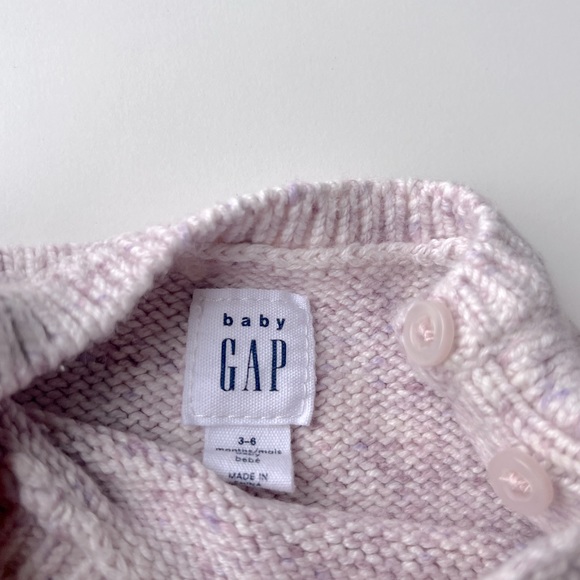 Baby Gap girls matching sweater and pants set size 3-6 months EUC - Picture 5 of 5